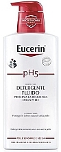 Флюїд для тіла - Eucerin Ph5 Fluido Detergente — фото N2
