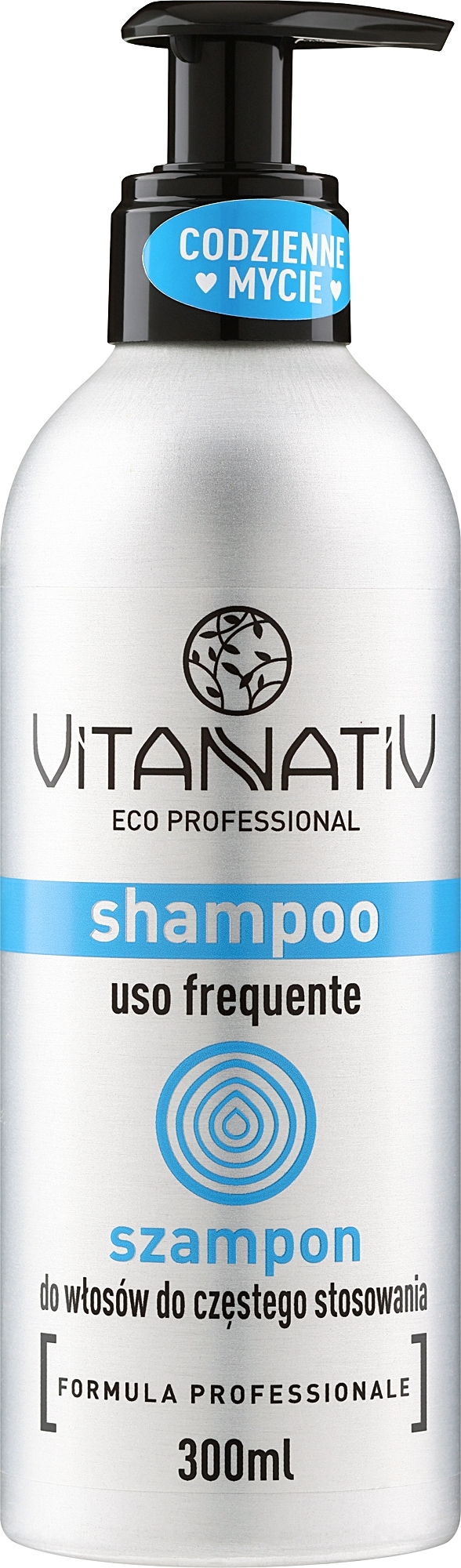 Шампунь для волос, для частого использования - Vitanativ Shampoo Uso Frequente — фото 300ml