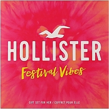 Духи, Парфюмерия, косметика Hollister Festival Vibes For Her - Набор (edp/50ml + edp/15ml)