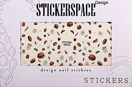 Парфумерія, косметика Дизайнерські наклейки для нігтів "Street Food" - StickersSpace