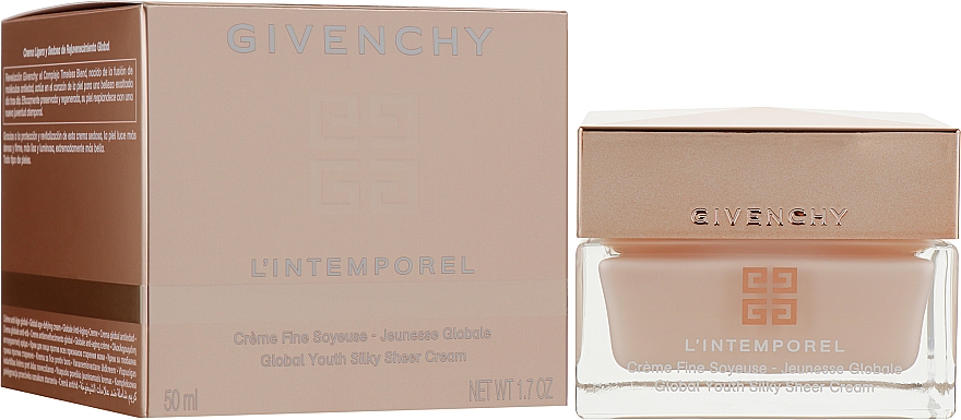 Ніжний крем для обличчя - Givenchy L'Intemporel Global Youth Silky Sheer Cream — фото N2