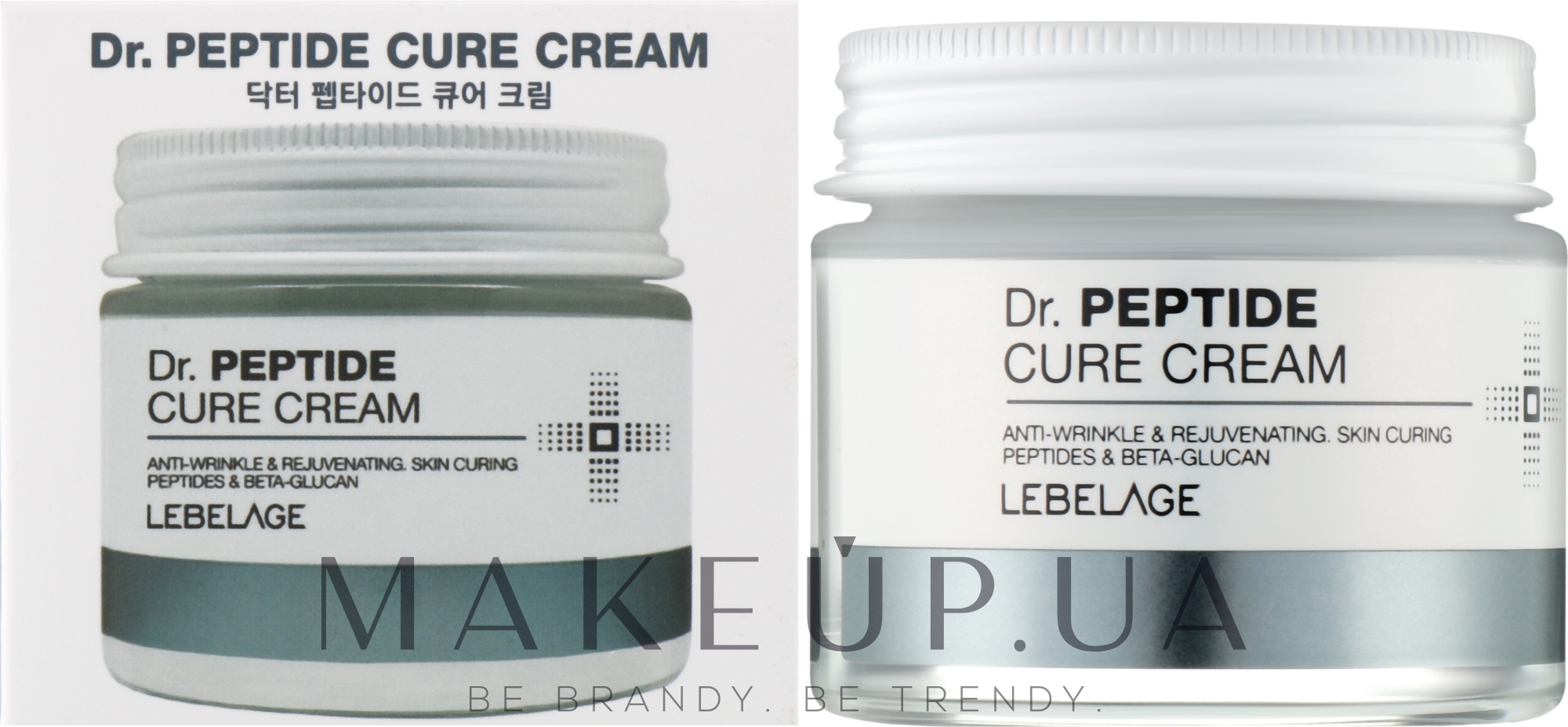 Крем для лица с пептидами - Lebelage Dr. Peptide Cure Cream  — фото 70ml