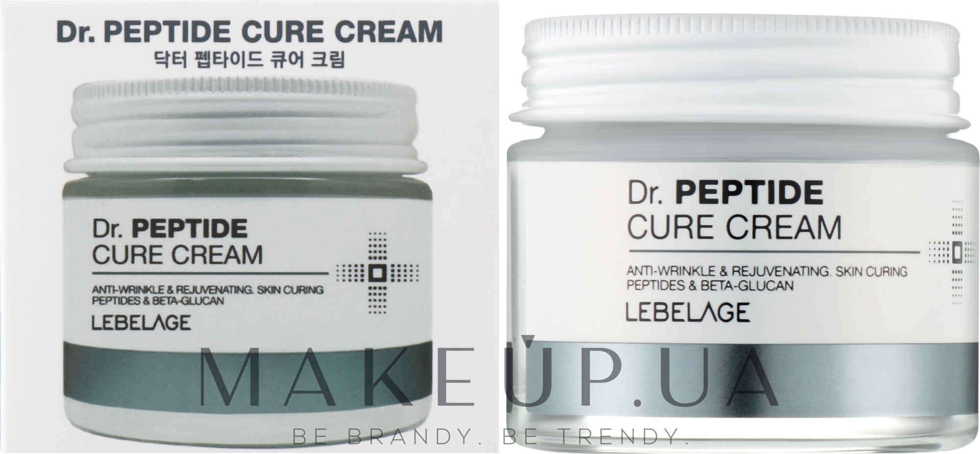 Крем для обличчя з пептидами - Lebelage Dr. Peptide Cure Cream — фото 70ml