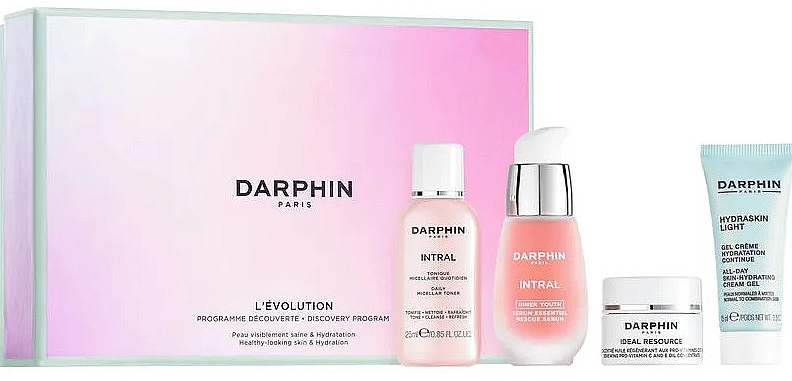 Набор - Darphin L’Evolution Discover Program (toner/25ml + ser/15ml + conc/7pcs + cr/gel/15ml) — фото N1