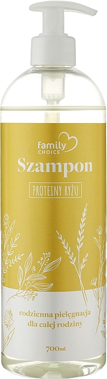 Шампунь з протеїнами рису для всієї сім'ї - HiSkin Family Choice Shampoo — фото N1