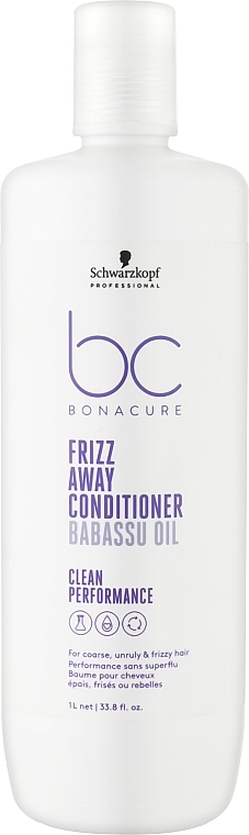Кондиционер для волос - Schwarzkopf Professional Bonacure Frizz Away Conditioner — фото N2