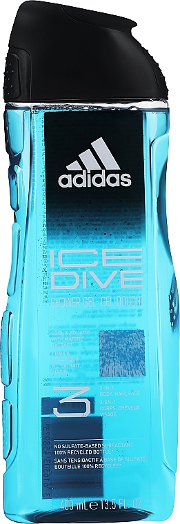 Adidas Ice Dive Shower Gel - Гель для душа — фото N1