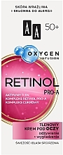 Духи, Парфюмерия, косметика Кислородный крем для век 50+ - AA Oxygen Infusion Retinol Pro-A Eye Cream