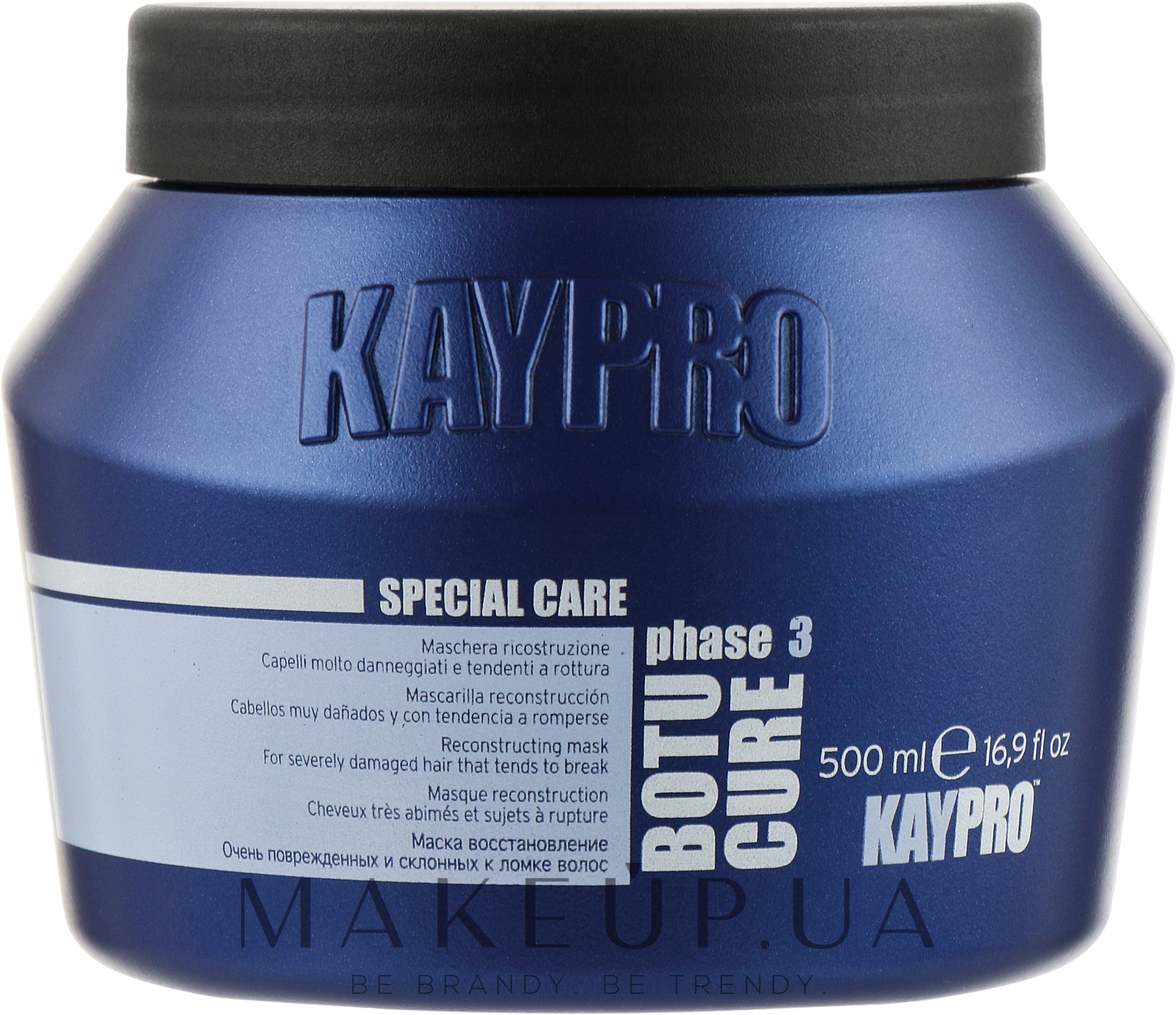 Реконструирующая маска для сильно поврежденных волос - KayPro Special Care Boto-Cure Mask — фото 500ml