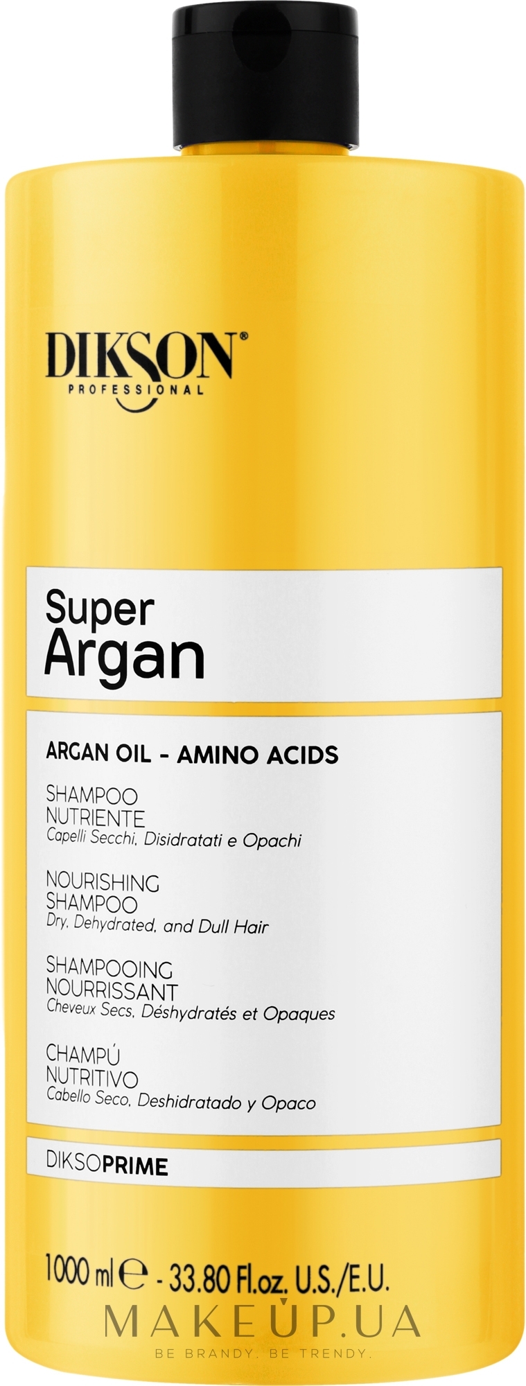 Шампунь для волосся з аргановою олією - Dikson Super Argan Shampoo — фото 1000ml