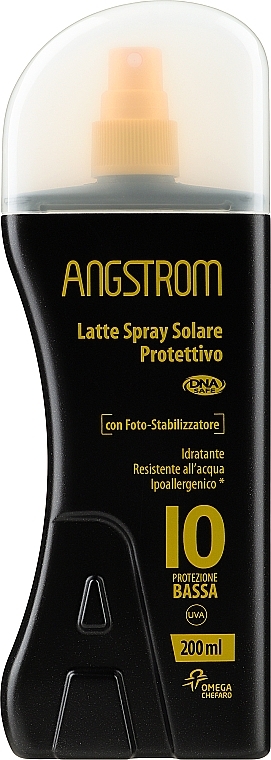 Зволожувальний спрей для засмаги - Angstrom Spray Solare Idratante SPF10 — фото N1