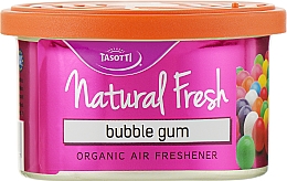 Духи, Парфюмерия, косметика Автомобильный сухой ароматизатор в банке "Bubble Gum" - Tasotti Organic