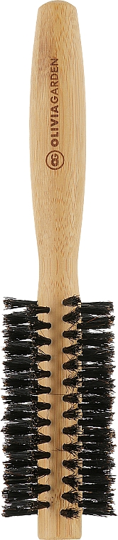 Бамбуковый брашинг натуральной щетиной, 15мм - Olivia Garden Bamboo Touch Boar — фото N1