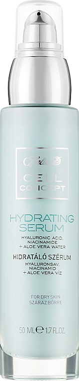 Увлажняющая сыворотка для сухой кожи лица 35+ - Helia-D Cell Concept Hydrating Serum — фото N1