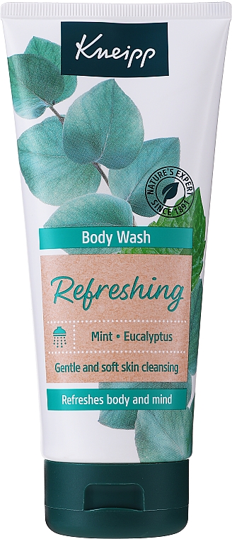 Гель для душу з м'ятою та евкаліптом - Kneipp Mint and Eucalyptus Body Wash