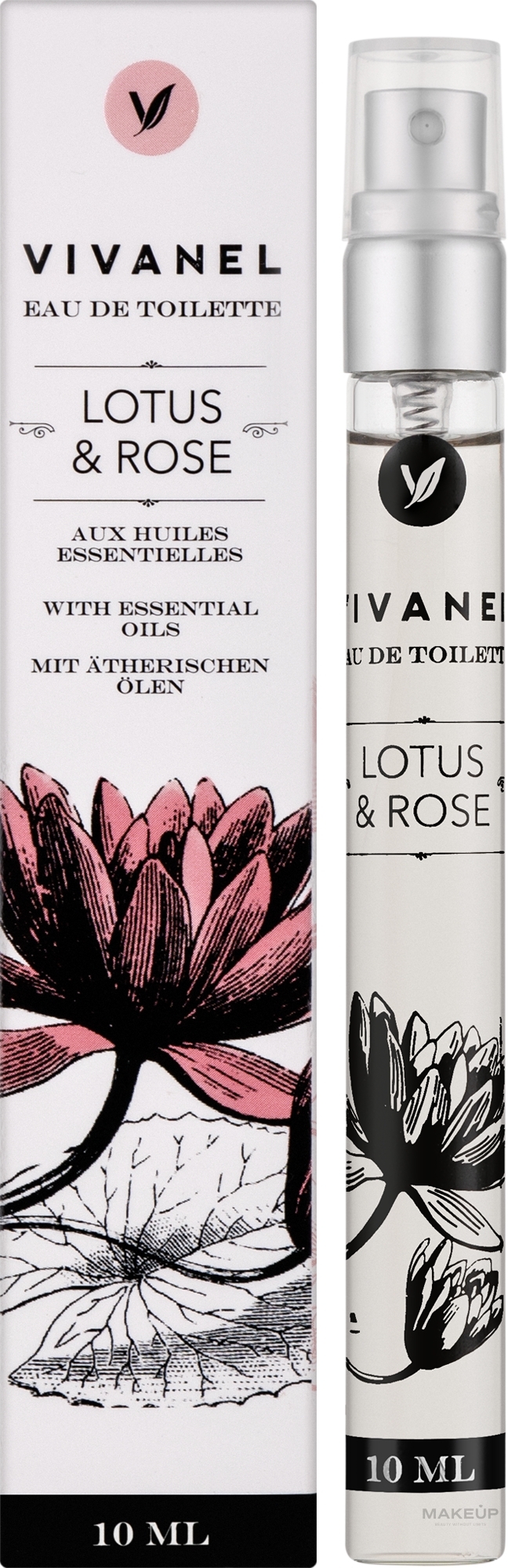 Vivian Gray Vivanel Lotus & Rose - Туалетная вода (мини) — фото 10ml