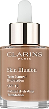 Духи, Парфюмерия, косметика Тональный крем для лица с SPF 15 - Clarins Skin Illusion Foundation SPF 15