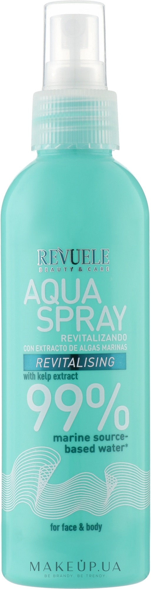 Спрей для обличчя й тіла відновлювальний - Revuele Face&Body Revitalizing Aqua Spray — фото 200ml