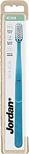 Парфумерія, косметика Зубна щітка середньої жорсткості, бірюзово-синя - Jordan Green Clean