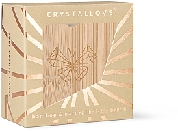 Массажная щетка для лица, шеи и декольте - Crystallove Butterfly Travel Size — фото N3