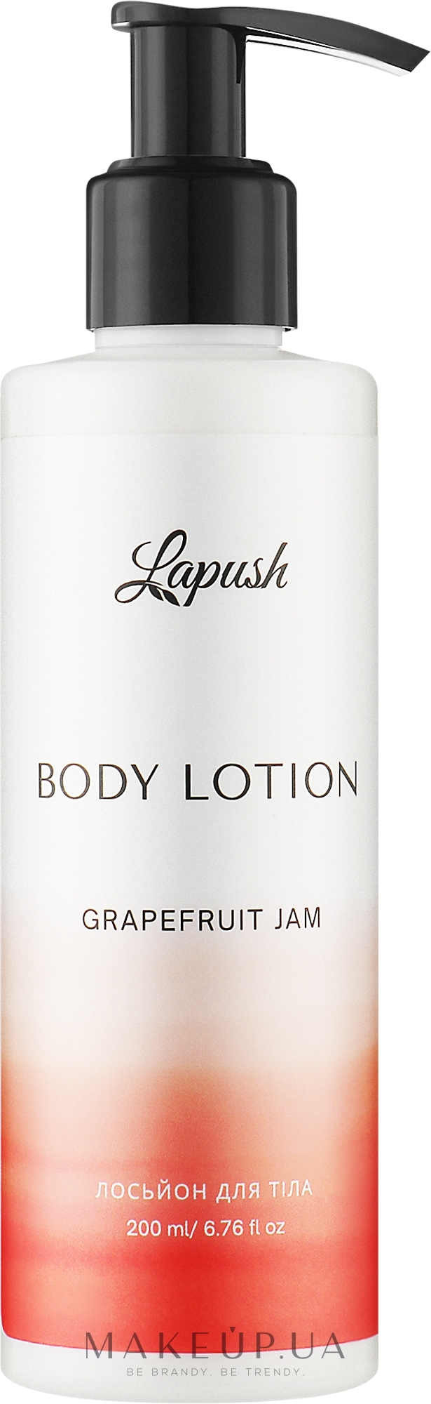 Лосьйон для тіла "Грейпфрутовий джем" - Lapush Grapefruit Jam Limited Edition Body Lotion — фото 200ml