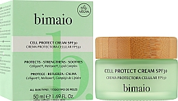 Денний крем SPF30 для обличчя - Bimaio Cell Protect Cream SPF30 — фото N2