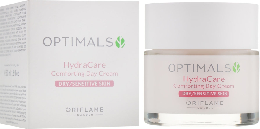 Увлажняющий дневной крем для сухой и чувствительной кожи - Oriflame Optimals Hydra Care