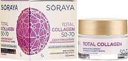 Духи, Парфюмерия, косметика Ночной крем-концентрат для лица - Soraya Total Collagen 50-70