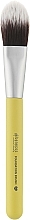 Пензлик для тональної основи, 15,5 см - Benecos Foundation Brush Colour Edition — фото N1