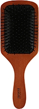 Парфумерія, косметика Масажна щітка для волосся, HB-03-25, коричнева - Beauty LUXURY