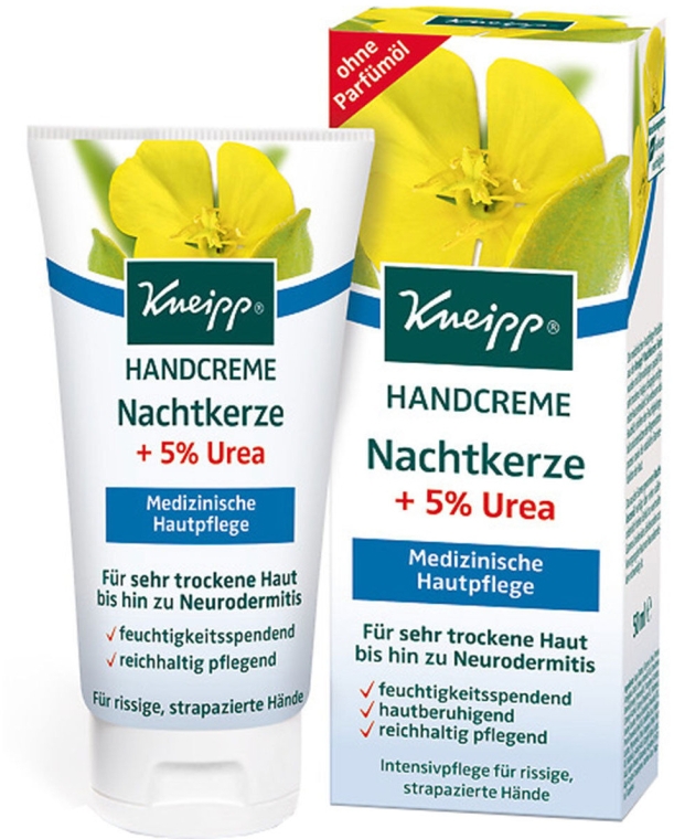 Крем для рук "Вечерняя примула" - Kneipp Hand Cream Evening Primrose + 5% Urea — фото N1