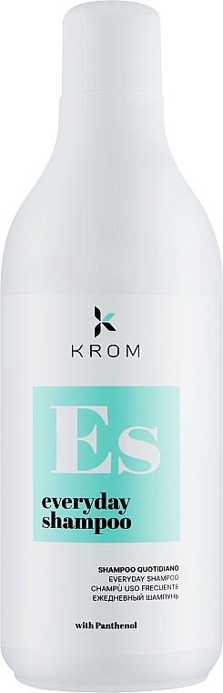 Шампунь для щоденного догляду, з пантенолом - Krom Everyday Shampoo