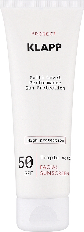 Сонцезахисний крем - Klapp Multi Level Performance Sun Protection Cream SPF50 — фото N1