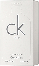Calvin Klein CK One - Туалетная вода — фото N3