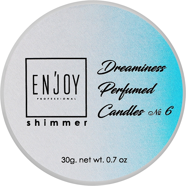 Парфюмированная массажная свеча - Enjoy Professional Shimmer Perfumed Candle Dreaminess #6 — фото N1