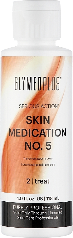 Лікування акне No5 з 5% перекисом бензоїлу - GlyMed Plus Serious Action Skin Medication No. 5  — фото N1
