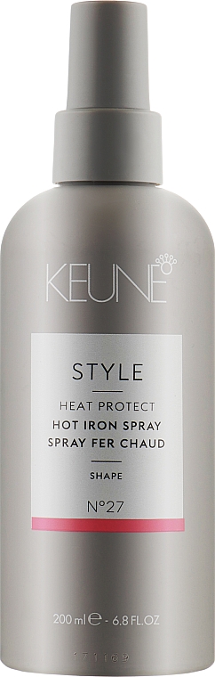 Захисний спрей для волосся №27 - Keune Style Hot Iron Spray