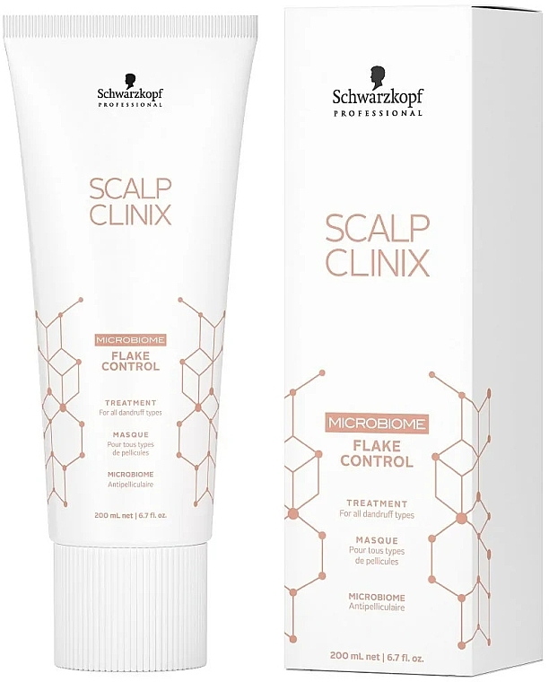 Маска для волос против перхоти - Schwarzkopf Professional Scalp Clinix Flake Control Treatment — фото N1