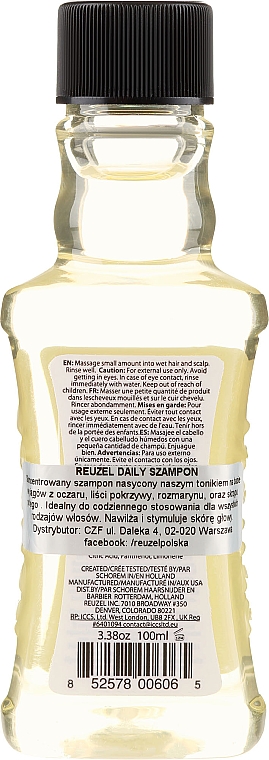 Ежедневный шампунь для волос - Reuzel Daily Shampoo — фото N2