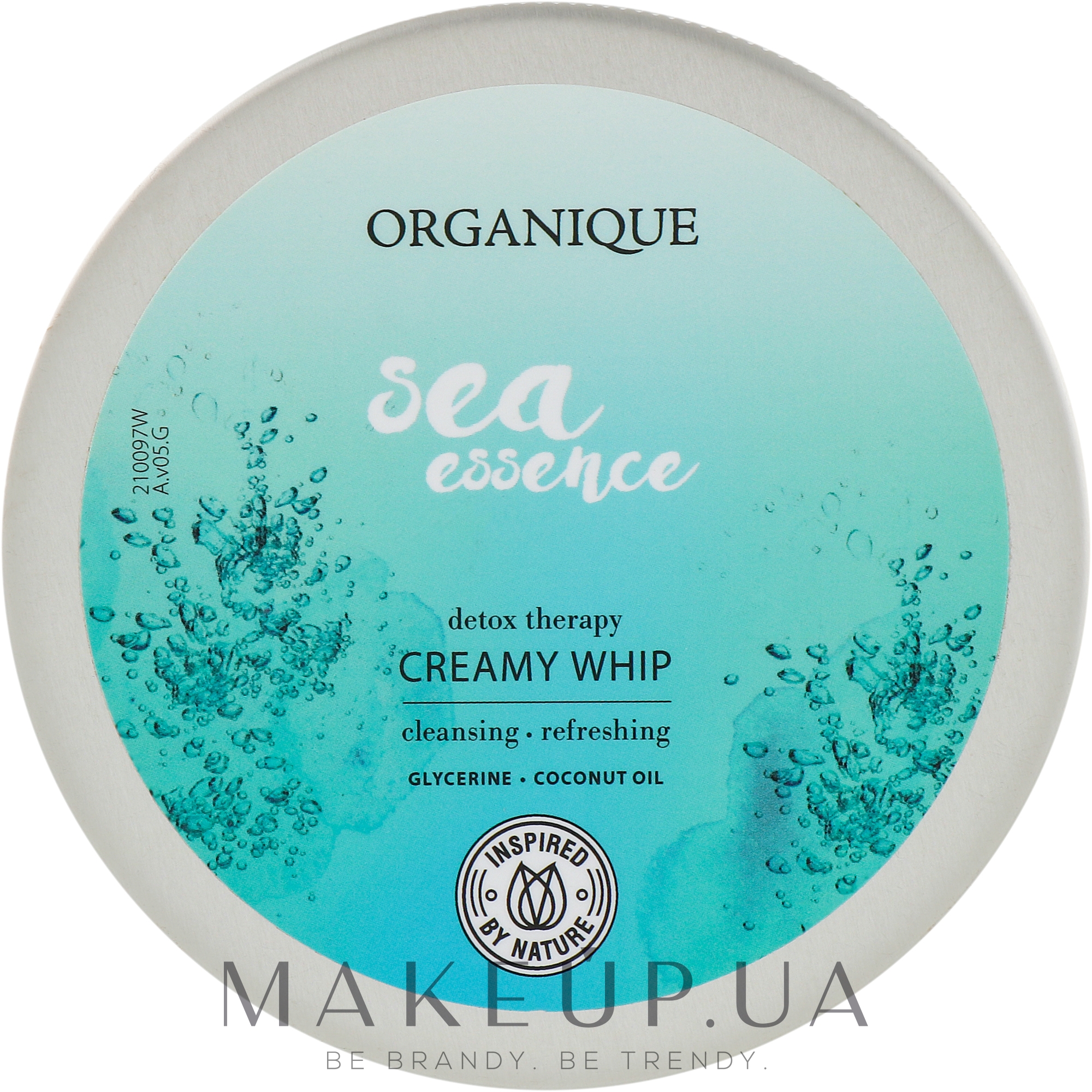 Пінка для миття тіла - Organique Sea Essence Creamy Whip — фото 200ml
