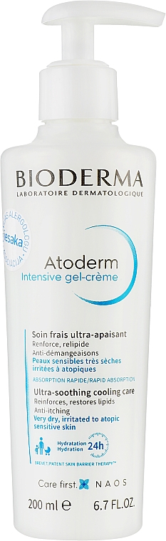 Інтенсивний ультразаспокійливий крем-гель - Bioderma Atoderm Intensive Gel Cream