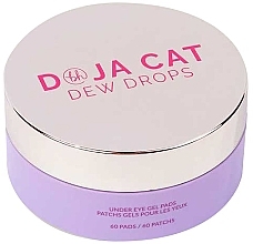 Гидрогелевые патчи под глаза - BH Cosmetics X Doja Cat Dew Drops Under Eye Gel Pads — фото N2