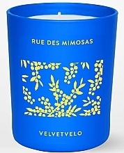 Духи, Парфюмерия, косметика Velvetvelo Rue des Mimosas - Парфюмированная свеча