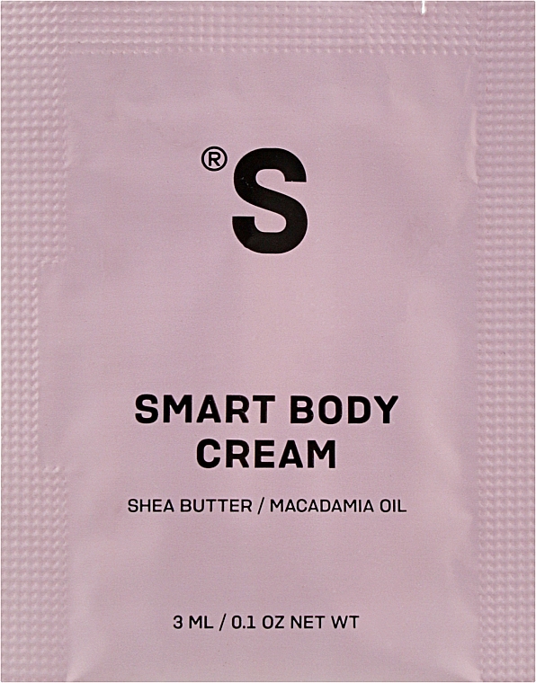 Крем для тіла з олією макадамії - Sister's Aroma Smart Body Cream (пробник)