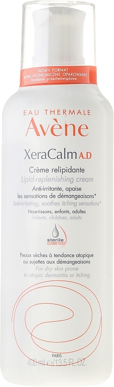 Крем для обличчя і тіла - Avene XeraCalm A.D Cream Relipidant — фото N3