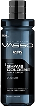 Духи, Парфюмерия, косметика Лосьон-одеколон после бритья - Vasso Professional Men After Shave Cologne Platinum