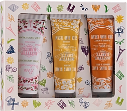 Парфумерія, косметика Набір - Institut Karite Parisian Trio Shea Hand Creams (h/cr/3x30ml)