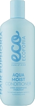 Парфумерія, косметика Кондиціонер для волосся - Ecoforia Hair Euphoria Aqua Moist Conditioner