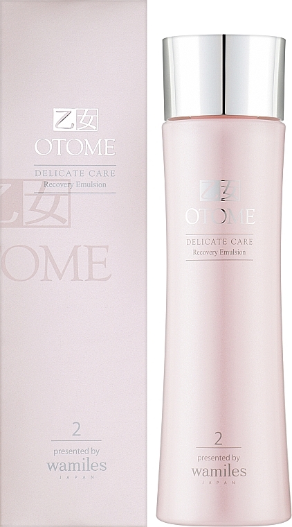 Эмульсия для чувствительной кожи лица - Otome Delicate Care Recovery Emulsion — фото N2
