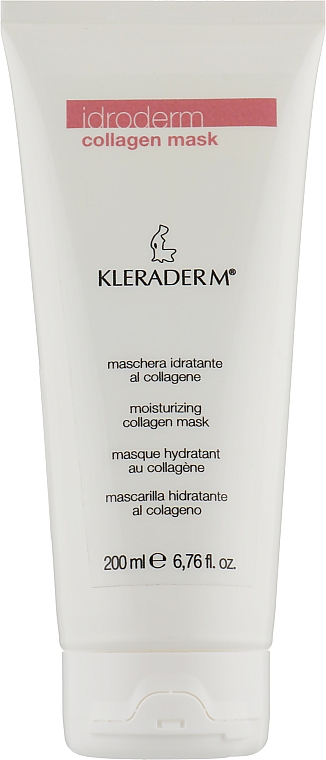 Маска для обличчя з колагеном - Kleraderm Idroderm Collagen Mask — фото N2